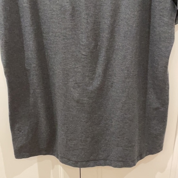 Great Lululemon Men’s Gray V—Neck Tee Shirt—EUC - Picture 7 of 8